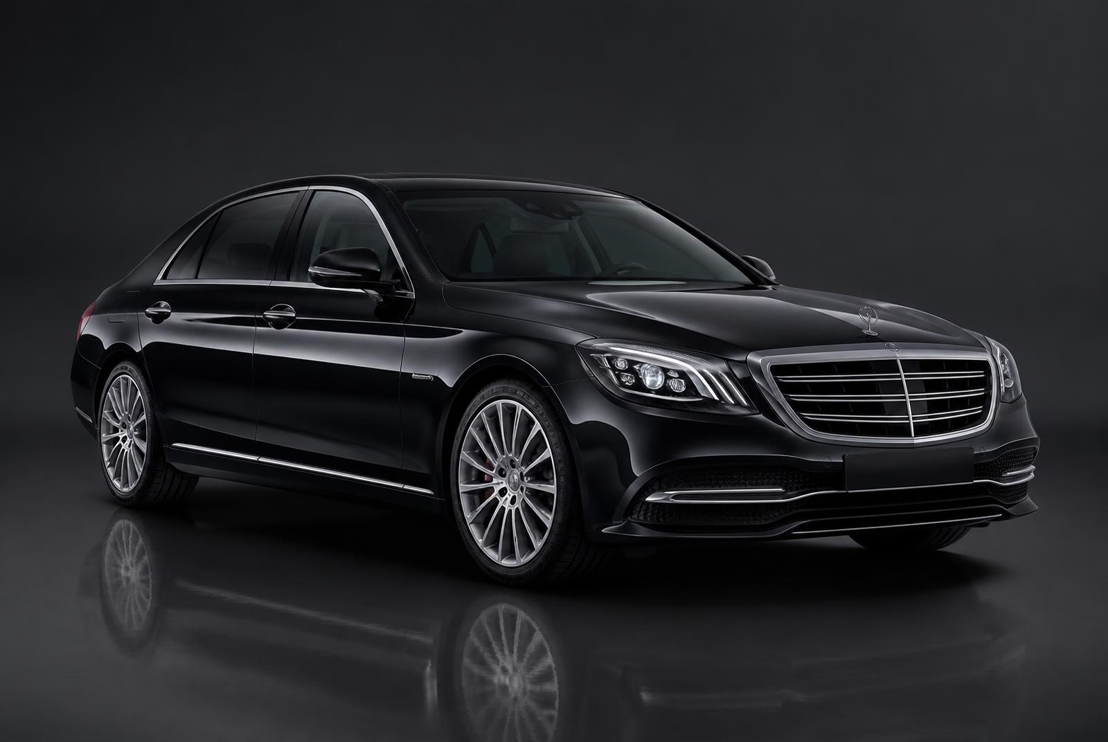 Mercedes-Benz Classe S — berline de prestige avec chauffeur à Brazzaville